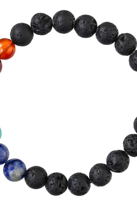 7 CHAKRA Bracelet for Women Men's Gifts - Protection Healing Crystal Bracelet - 8mm Gemstone Beaded Adjustable